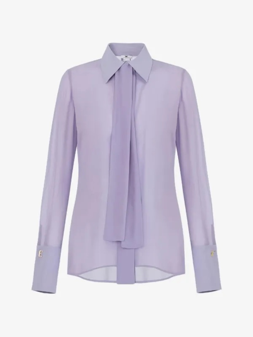 Elisabetta Franchi
blouse in georgette and crêpe fabrics with sash belt